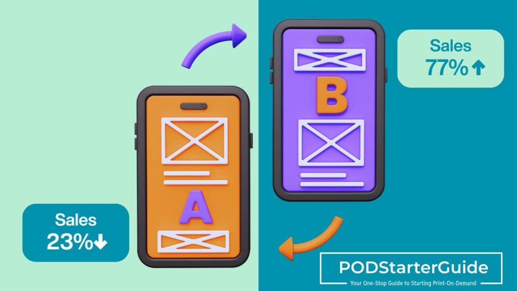 How To A/B Testing in Print on Demand